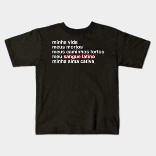 Sangue Latino Kids T-Shirt